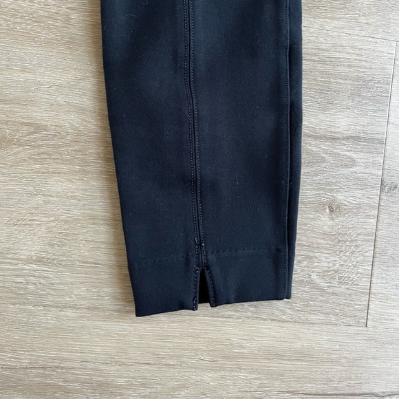 Spanx The Perfect Pant Womens Medium Black Ankle Back Seam Skinny Ponte Pull On - Picture 8 of 10